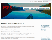 Tablet Screenshot of ezs.cc